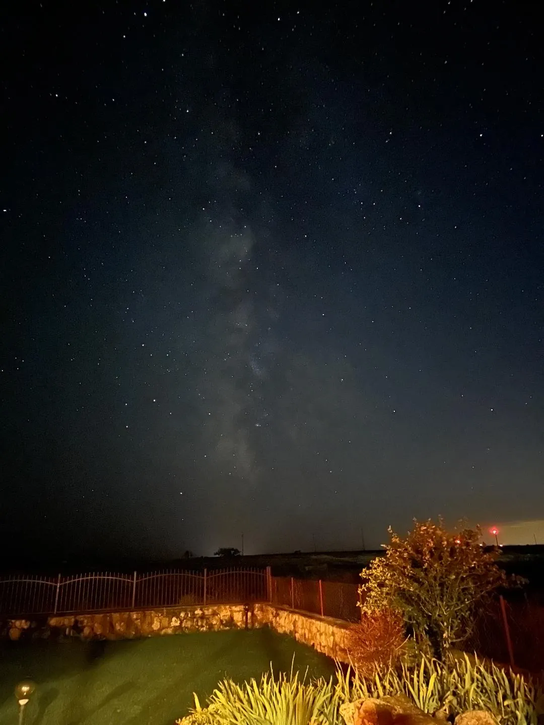 Starlit night sky