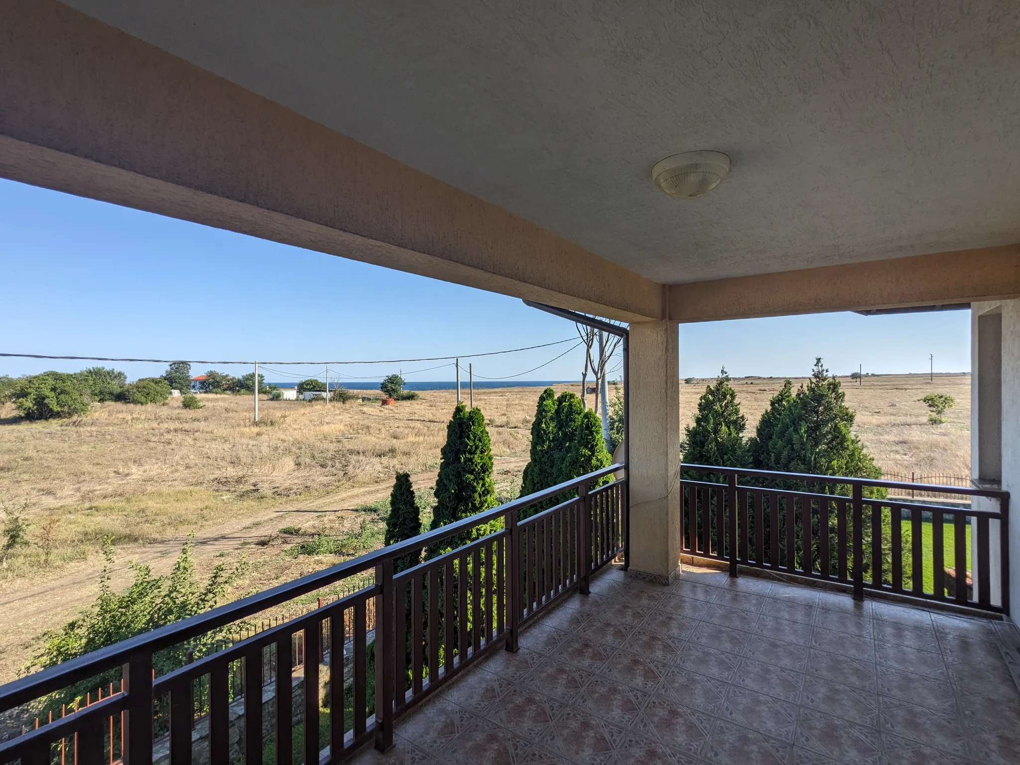 Upper floor terrace
