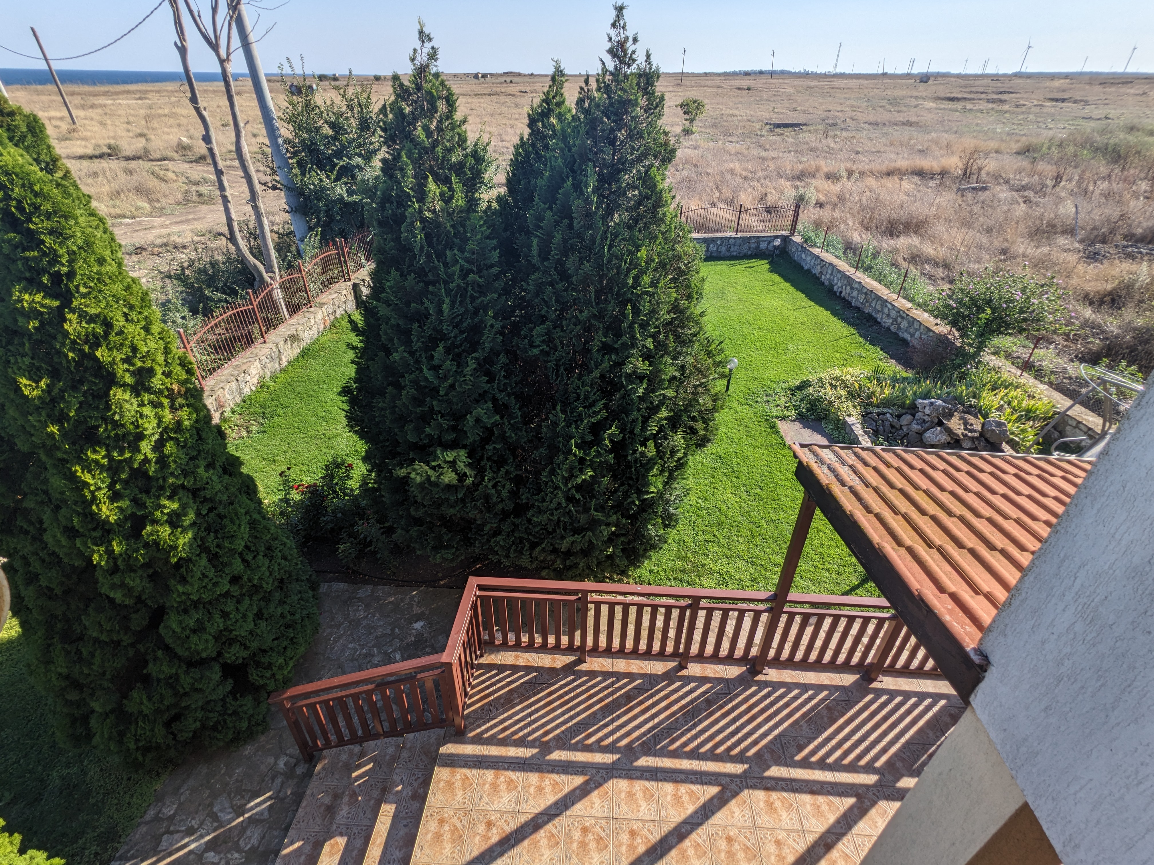 View from upper floor